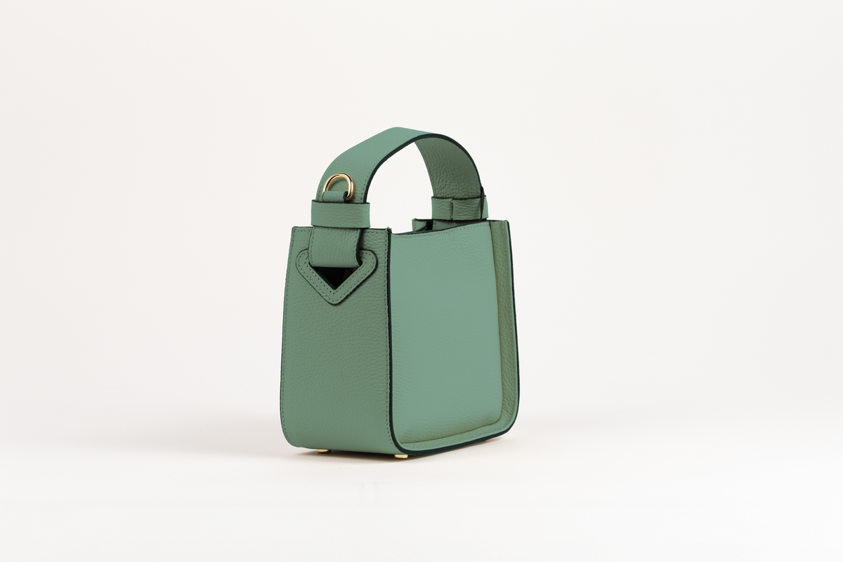 Affinée Élan Mint handbag, rear three-quarter view